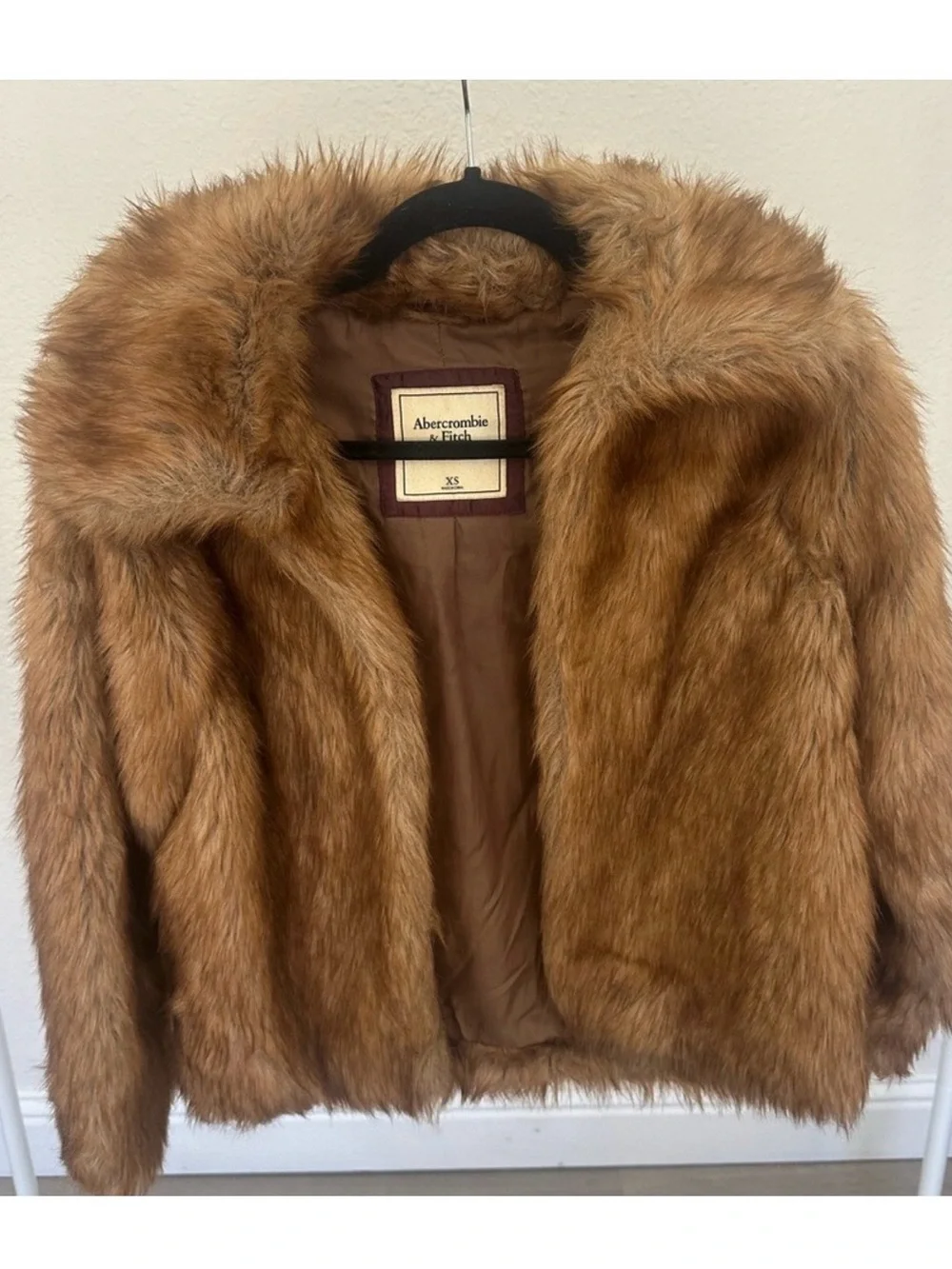 Abercrombie & Fitch Faux Fur Jacket